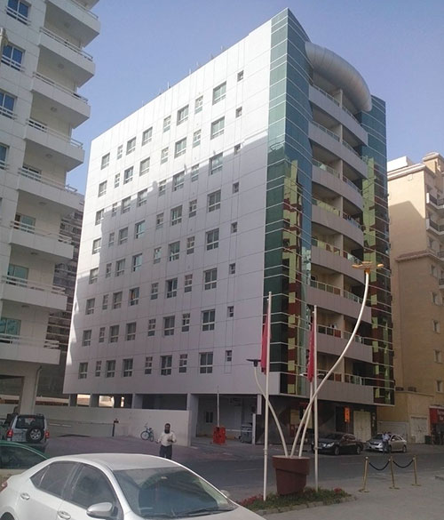 2B+G+8 GYM Residential and Commercial Building at Al-Barsha
