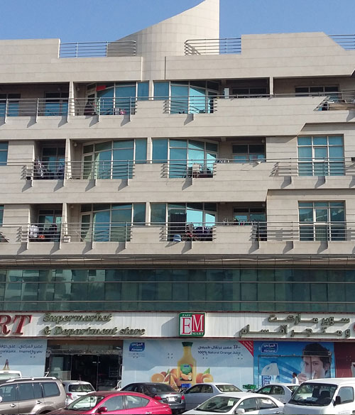 B+G+M+3 Residential and Commercial Building at Al Karama